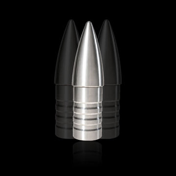 Original 3D Nock Buster arrow points upright on black