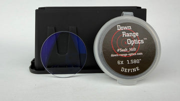 Down Range Optics DEFINE polycarbonate scope lens 6X 1.580 inch