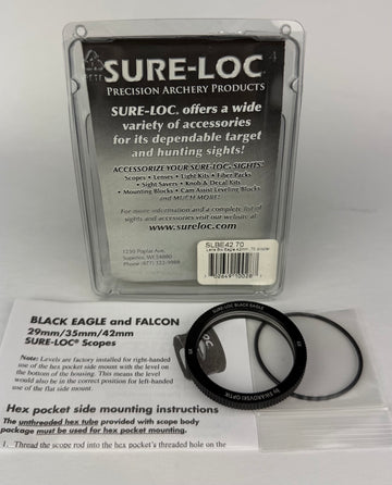 Sure-Loc Black Eagle 42mm 0.70 diopter scope lens