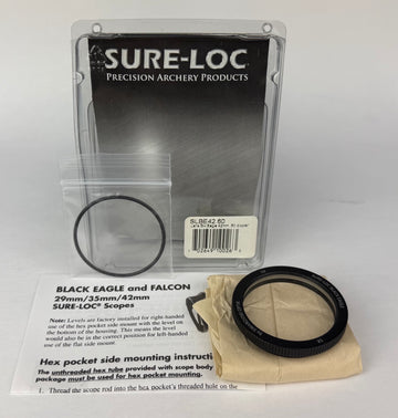 Sure-Loc Black Eagle 42mm 0.60 diopter scope lens