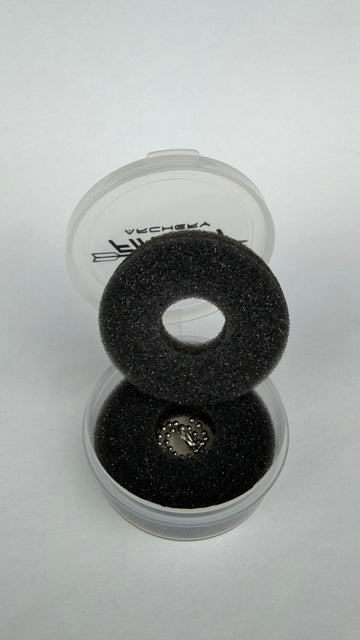 Bowfinger Archery lens caddy with foam insert