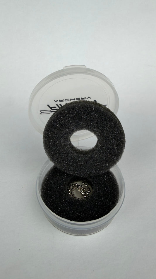 Bowfinger Archery lens caddy with foam insert