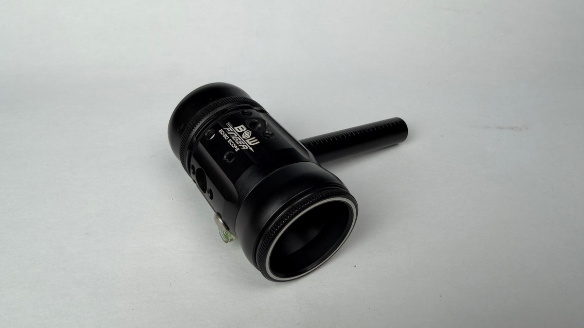Bowfinger 30mm archery scope with sun shades