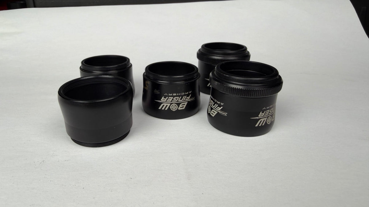 Bowfinger 30mm sun shades and lens retainers