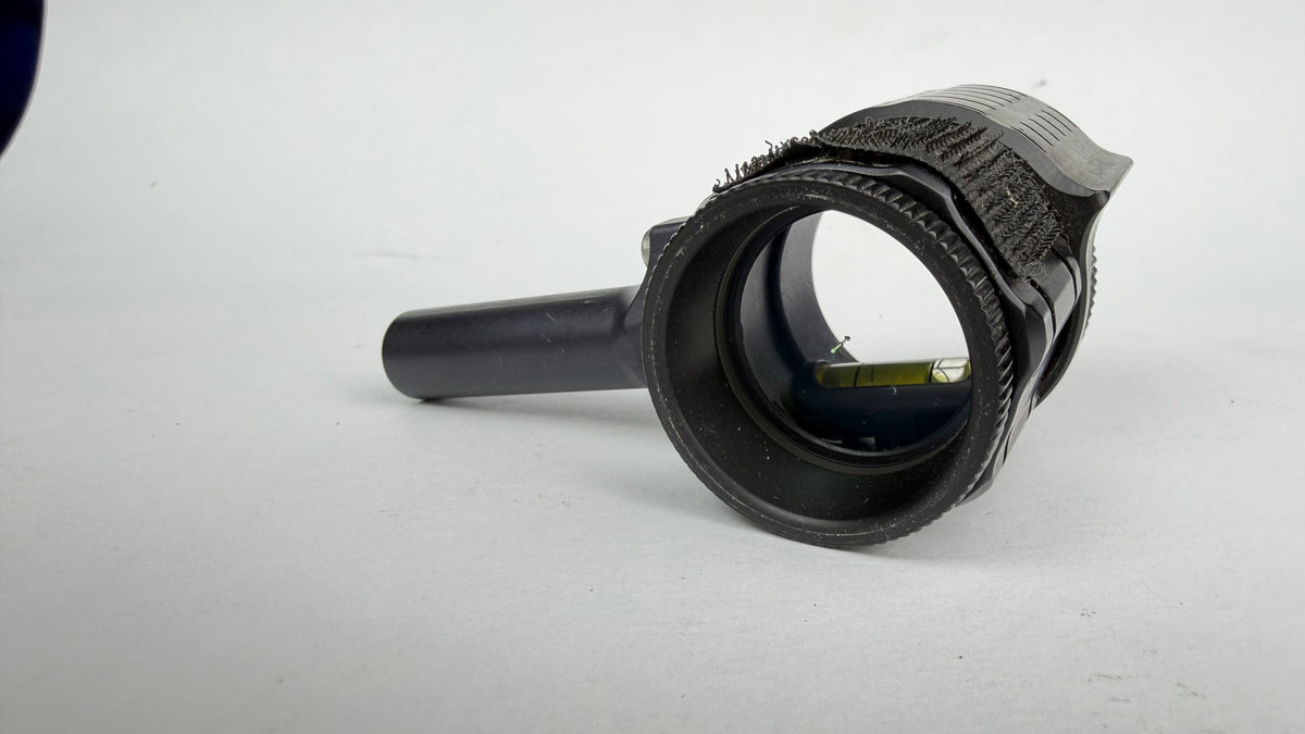 Axcel AV-25 archery scope front view with Feather Vision Verde lens