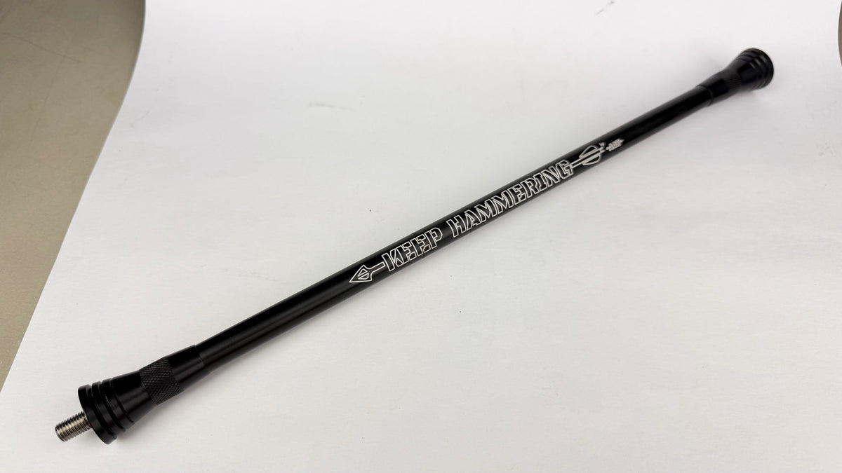 AAE Keep Hammering 15 inch archery stabilizer