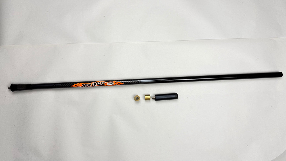 AAE Hot Rodz 33 inch archery stabilizer with internal weight system and included weights