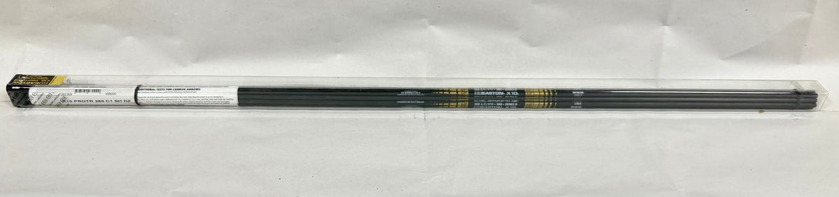 Easton X10 ProTour 380 spine — full dozen in original packaging