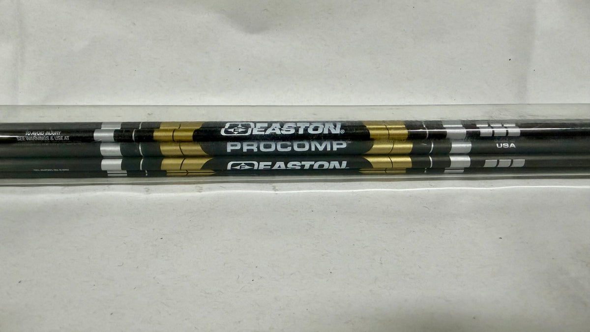 Easton ProComp 420 spine — original shaft markings