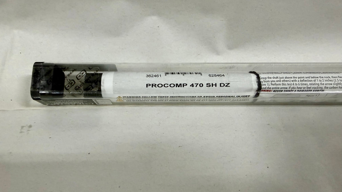 Easton ProComp 470 spine — original package label